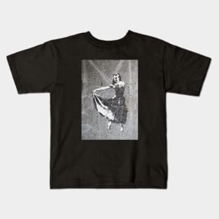 Dancer Stencil Kids T-Shirt